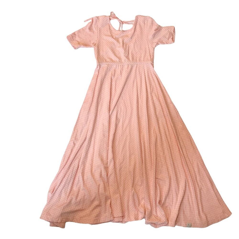 Omi Jo Well Dressed Wolf Blossom Dot Maxi Dress 3Y